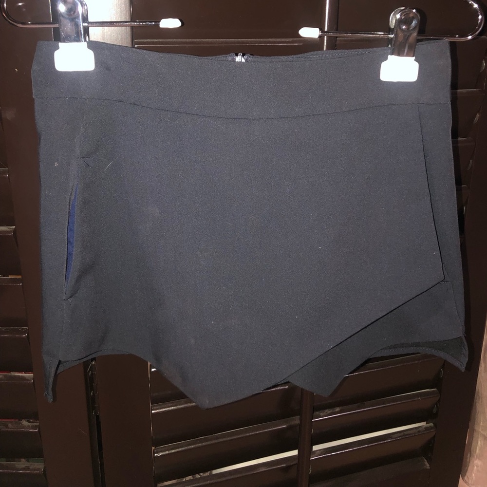 Navy blue aqua skort